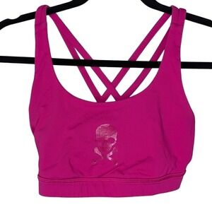 Lululemon Ivivva Girls Sports Bra‎ Skull Crossbones Size 12 *See Measurements*